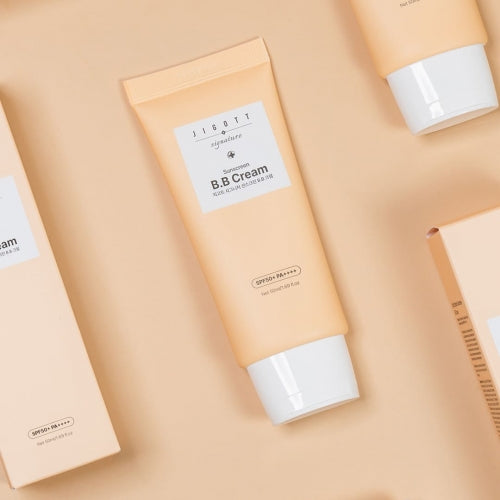 Jigott UV Perfect Sun BB Cream – SPF50+ PA+++ Tinted Sunscreen with Coverage