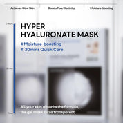 Mediheal Hyper Hyaluronate Mask – 10 Types of Hyaluronic Acids + Cooling + Moisture Boost | (10-Pack)
