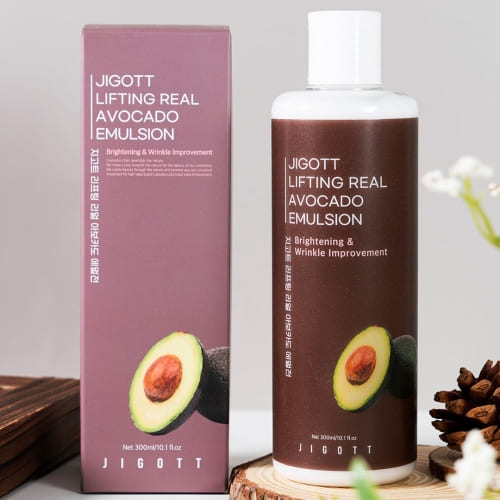 JIGOTT Avocado Emulsion — Moisturizing + Wrinkle Care + Avocado Fruit Extract