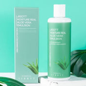 JIGOTT Aloe Vera Emulsion — Moisturizing + Calming + Aloe Leaf Extract