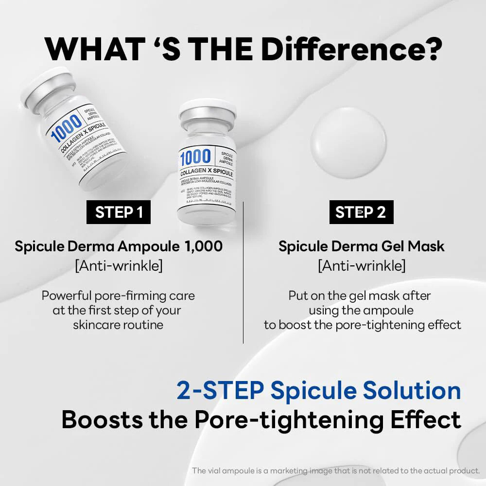 Mediheal Spicule Pore Tightening System 1 — Firming + Pore Refining — Spicule & Collagen - (4-Pack)