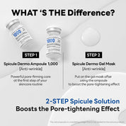 Mediheal Spicule Pore Tightening System 1 — Firming + Pore Refining — Spicule & Collagen - (4-Pack)