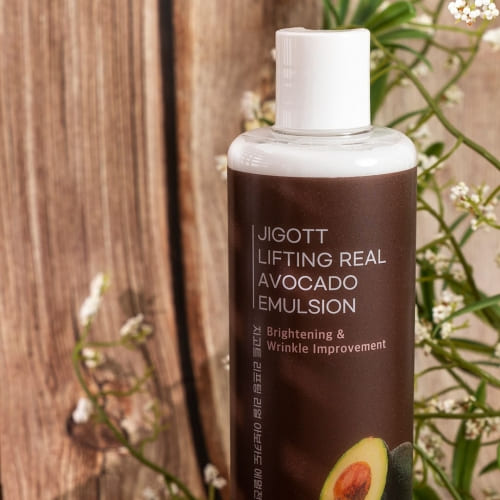 JIGOTT Avocado Emulsion — Moisturizing + Wrinkle Care + Avocado Fruit Extract