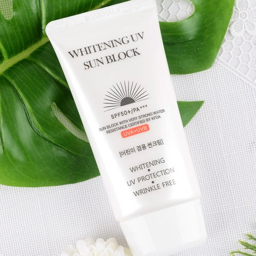 Jigott Whitening UV Sunscreen – SPF50+ PA+++ Brightening & Wrinkle Care Daily Cream