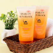 Jigott Snail UV Sunscreen – SPF50+ PA+++ Daily Sunscreen with Snail Mucin