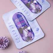 JIGOTT Collagen Real Ampoule Mask, Firming + Elasticity Boost + Skin Smoothing