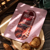 JIGOTT Red Ginseng Real Ampoule Mask, Elasticity + Nourishment , Ginseng Extract