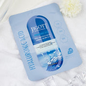 Jigott Hyaluronic Acid Real Ampoule Mask, Deep Hydration, Skin Elasticity