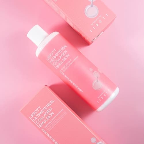 JIGOTT Collagen Emulsion — Elasticity + Wrinkle Care + Hydrolyzed Collagen