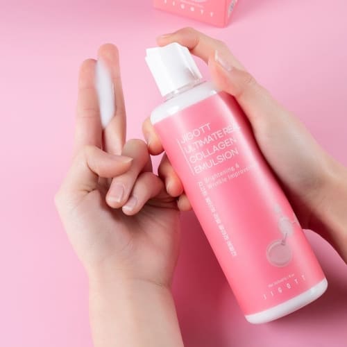 JIGOTT Collagen Emulsion — Elasticity + Wrinkle Care + Hydrolyzed Collagen