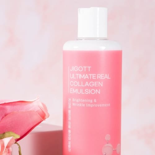 JIGOTT Collagen Emulsion — Elasticity + Wrinkle Care + Hydrolyzed Collagen