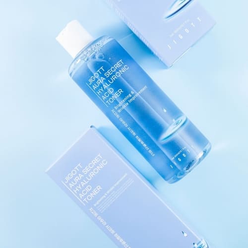 Jigott Daily Fresh Hyaluronic Acid Toner — Deep Hydration + Skin Elasticity — 10,000 ppm Sodium Hyaluronate