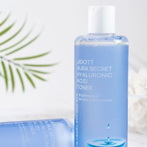 Jigott Daily Fresh Hyaluronic Acid Toner — Deep Hydration + Skin Elasticity — 10,000 ppm Sodium Hyaluronate