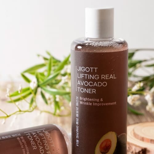 Jigott Daily Fresh Real Avocado Toner — Nourishing + Firming — Avocado Fruit Extract & Niacinamide