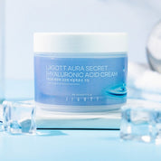 Jigott Hyaluronic Acid Cream — Deep Hydration + Wrinkle Care — 10,000ppm Sodium Hyaluronate + Niacinamide