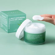 Jigott Aloe Vera Soothing Cream — Moisture Barrier + Calming — Aloe Vera Leaf Extract + Niacinamide
