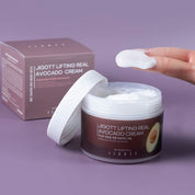 Jigott Avocado Ultra Rich Cream — Deep Nourishment + Firming — Avocado Fruit Extract + Niacinamide