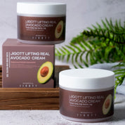 Jigott Avocado Ultra Rich Cream — Deep Nourishment + Firming — Avocado Fruit Extract + Niacinamide