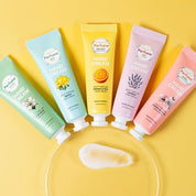 JIGOTT Perfume Assorted Hand Cream Set of 5 — Floral, Citrus & Herbal — Moisturizing & Fragrant Care