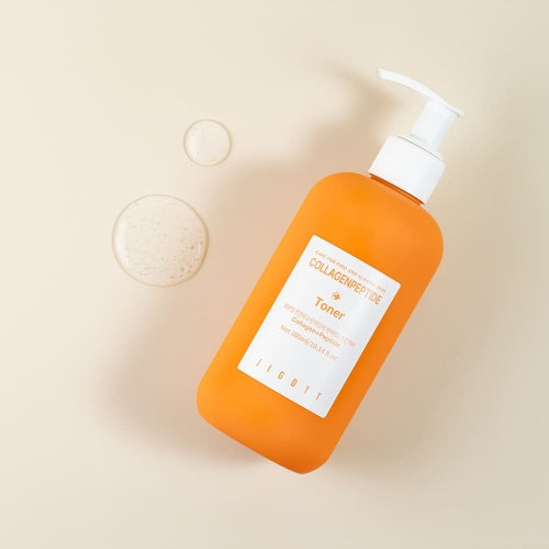 Jigott Collagen Peptide Toner – Hydrating + Firming + Soothing Peptide Toner