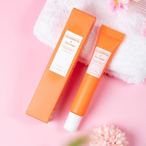 Jigott Collagen Peptide Eye Cream – Elasticity-Boosting Peptide Eye Treatment