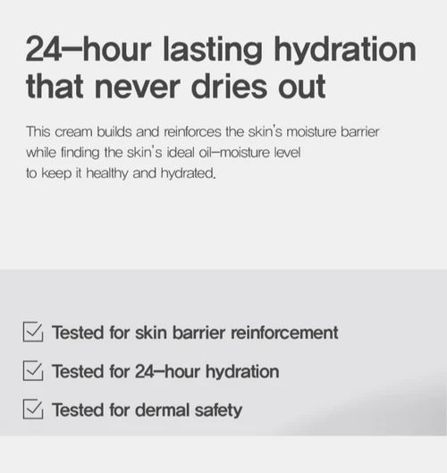 Hue Calm Waterful Calm Barrier Cream — 70% Opuntia + 24-Hour Hydration — Vegan Moisturizer for Sensitive Skin