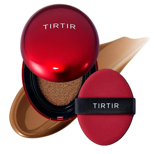 TIRTIR Mask Fit Red Cushion Foundation, Long-Lasting Radiant Coverage