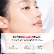 Mediheal Hyper Collagen Mask – 4 Types of Collagens + Cooling Gel + Pore Care | (10-Pack)