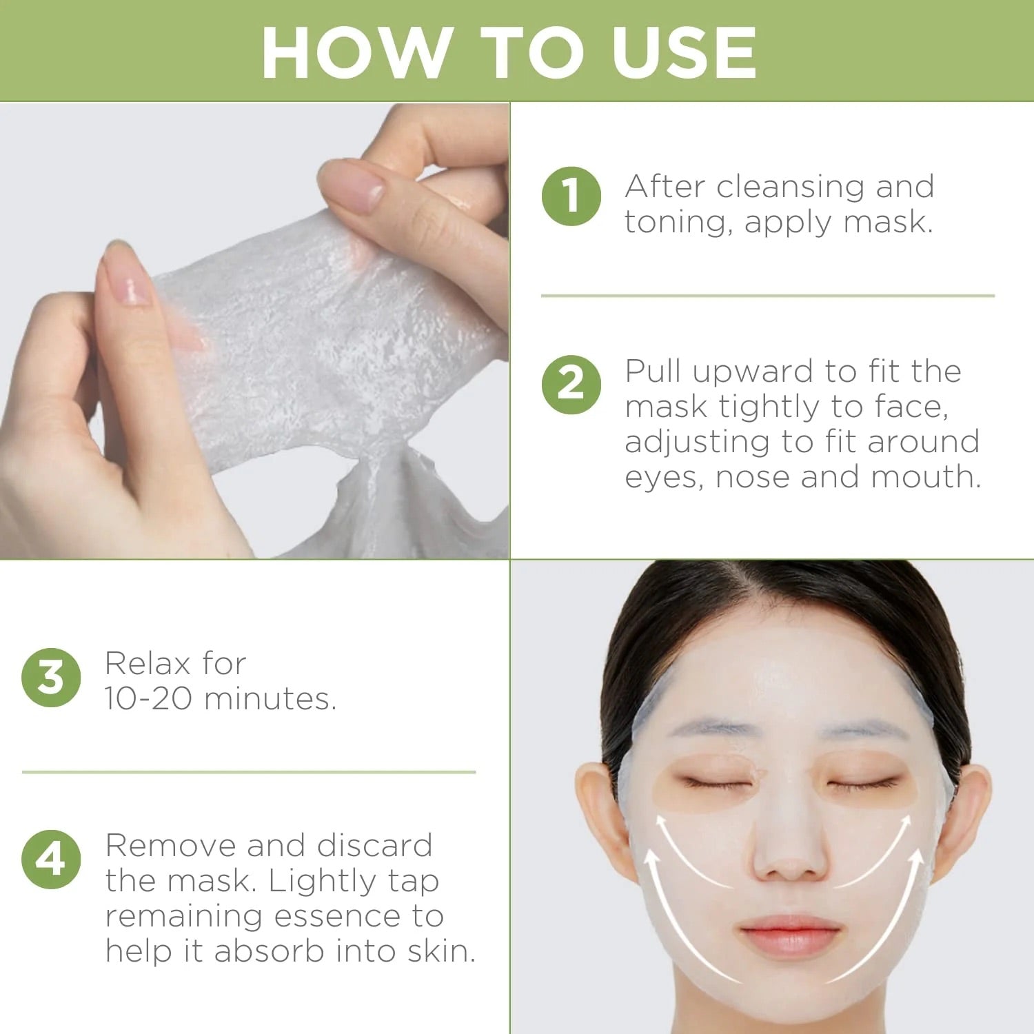 Mediheal Tea Tree Essential Mask – Calming Sheet Mask with Tea Tree, Centella, and Chamomile | (Pack of 10)