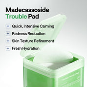 Mediheal Teatree Trouble Toner Pad – Calming & Soothing Vegan Gauze Pads for Acne-Prone Skin