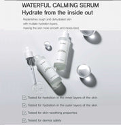 Hue Calm Waterful Calming Serum – Vegan Hydrating & Soothing Serum for Oily & Acne-Prone Skin