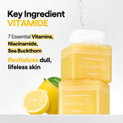 Mediheal Vitamide Brightening Toner Pad – Vegan Radiance Pads with Niacinamide & Sea Buckthorn