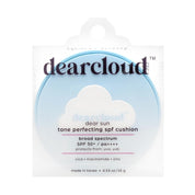 Dearcloud Dear Sun Perfecting SPF Cushion — Color-Adapting Zinc + Cica Sunscreen