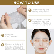 Mediheal Placenta Essential Mask – Firming + Revitalizing + Radiance Boost | (Pack of 10)
