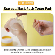 MediAnswer Collagen Toner Pads — Vita Glow & Pore Clear — Firming • Brightening — Collagen --