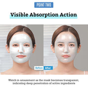 MediAnswer Collagen Mask – French Collagen Sheet Mask for Hydration, Firming, Pore & Calming