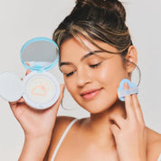 Dearcloud Dear Sun Perfecting SPF Cushion — Color-Adapting Zinc + Cica Sunscreen