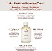 Hue Calm Kintsugi Balance Toner – Vegan Hydrating & Firming Toner with Niacinamide & Jeju Extracts 150ml