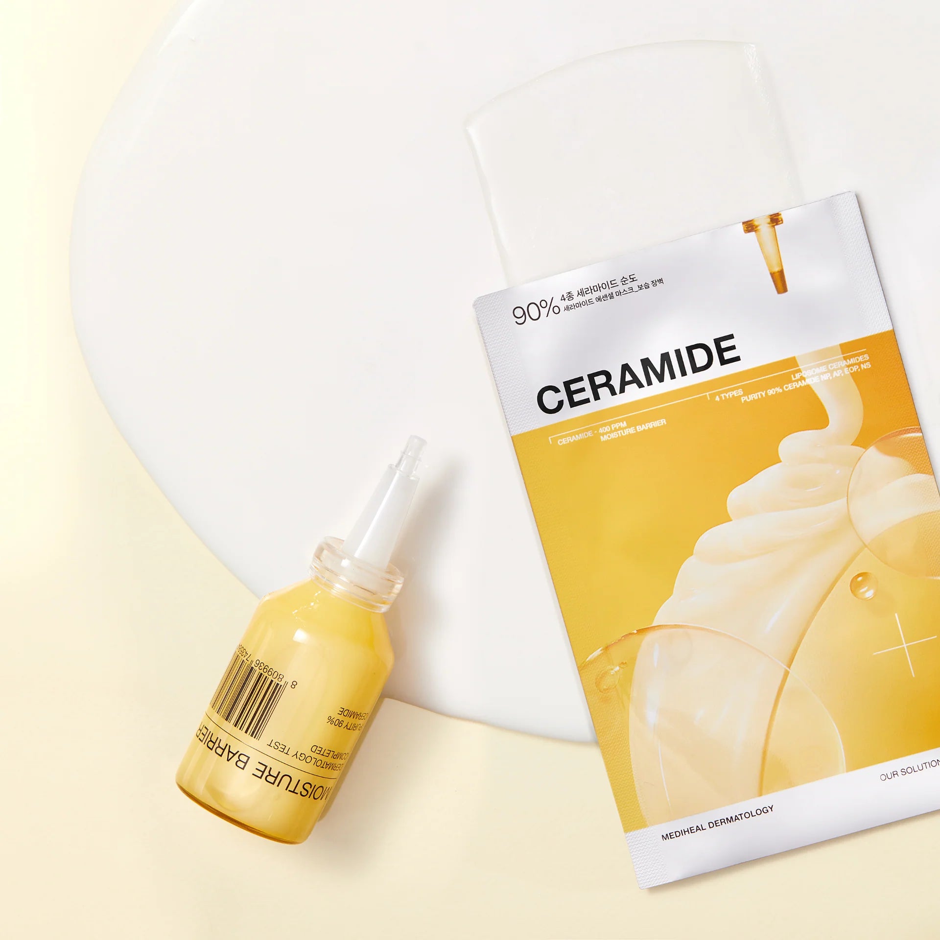 Mediheal Ceramide Essential Mask – 4X Ceramide + Moisture Barrier Repair | (Pack of 10)