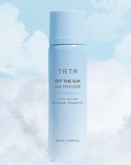 TRTR Off The Sun Air Mousse — Light Bubble Sunscreen with Hydration & Matte Finish