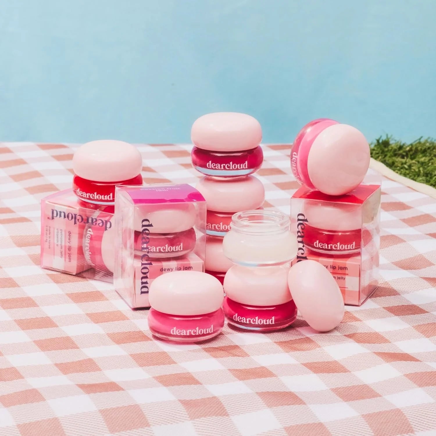 Dearcloud Dewy Lip Jam — Glossy Hydrating Lip Balm with Vitamin E