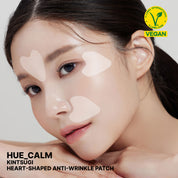 Hue Calm Anti-Wrinkle Patches – Heart-Shaped Vegan Lifting Patches