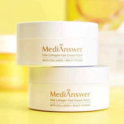 MediAnswer Vita Collagen Eye Cream Patch — Firming • Brightening — 500 Da Collagen  -  60 Patches (30 Pairs)