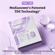 MediAnswer Collagen Mask – French Collagen Sheet Mask for Hydration, Firming, Pore & Calming